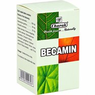 Charak Becamin 100tabs - Хранителна добавка с растителна аюрведична формула с билкови екстракти за подпомагане на нормалната когнитивна функция, концентрацията, умствената яснота & устойчивостта на ежедневната умора Charak Becamin 100tabs - Хранителна добавка с растителна аюрведична формула с билкови екстракти за подпомагане на нормалната когнитивна функция, концентрацията, умствената яснота & устойчивостта на ежедневната умора