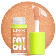 Nyx Professional Makeup Fat Oil Lip Drip Масло за устни за изключително блестящ резултат & защита 4.8ml - 22 Cocunut Cutie Nyx Professional Makeup Fat Oil Lip Drip Масло за устни за изключително блестящ резултат & защита 4.8ml - 22 Cocunut Cutie