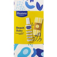 Mustela Promo Bebe High Protection Sun Spray Spf50, 200ml & Подарък плажна кърпа 1 бр