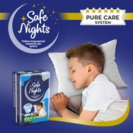 Babylino Safe Nights Boys 8-16 Years (30-50kg) 14 бр