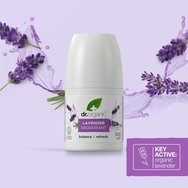 Dr Organic Promo Lavender Deodorant Roll-on 2x50ml