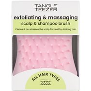 Tangle Teezer the Scalp Exfoliator & Massage for Wet & Dry Use 1 бр - Pretty Pink