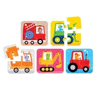 Banana Panda On The Go Puzzles 2 Years+, 5 бр - Vehicles