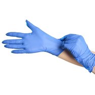 Safe Care Powder Free Nitrile Gloves Сини 100 бр - Large