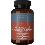 Terranova Astragalus, Elderberry & Garlic Complex 100veg.caps