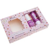 Miss Nella Promo Lip Balm Cutie Pie 3.4g & Peel Off Nail Polish Blueberry Smoothie 4ml