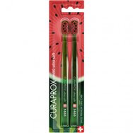 Curaprox CS 5460 Watermelon Edition Ultra Soft Toothbrush 2 части - зеленчуци / зелениa