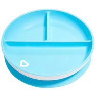 Munchkin Stay Put Suction Plate 6m+, 1 бр - светло синя Munchkin Stay Put Suction Plate 6m+, 1 бр - светло синя