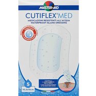 Master Aid Cutiflex Med Waterproof Island Dressing 10.5x15cm 5 бр - Водоустойчиви следоперативни подложки Master Aid Cutiflex Med Waterproof Island Dressing 10.5x15cm 5 бр - Водоустойчиви следоперативни подложки