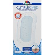 Master Aid Cutiflex Med Waterproof Island Dressing 10.5x20cm 5 бр - Водоустойчиви следоперативни подложки Master Aid Cutiflex Med Waterproof Island Dressing 10.5x20cm 5 бр - Водоустойчиви следоперативни подложки