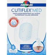 Master Aid Cutiflex Med Waterproof Island Dressing 10x12cm 5 бр - Водоустойчиви следоперативни подложки Master Aid Cutiflex Med Waterproof Island Dressing 10x12cm 5 бр - Водоустойчиви следоперативни подложки