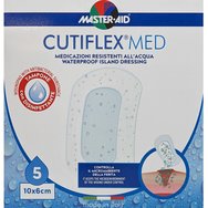 Master Aid Cutiflex Med Waterproof Island Dressing 10x6cm 5 бр - Водоустойчиви следоперативни подложки Master Aid Cutiflex Med Waterproof Island Dressing 10x6cm 5 бр - Водоустойчиви следоперативни подложки