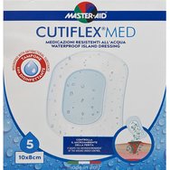 Master Aid Cutiflex Med Waterproof Island Dressing 10x8cm 5 бр - Водоустойчиви следоперативни подложки Master Aid Cutiflex Med Waterproof Island Dressing 10x8cm 5 бр - Водоустойчиви следоперативни подложки