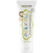 Jack n' Jill Natural Certified 6m+ Toothpaste Натурална, сертифицирана паста за зъби без вкус за първи зъби за бебета от 6 месеца 50g - Flavor Free