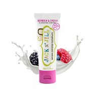 Jack n\' Jill Natural Certified 6m+ Toothpaste Натурална, сертифицирана паста за зъби с чудесен вкус с горски плодове и крем за първите никнещи зъбки за бебета от 6 месеца 50g Jack n\' Jill Natural Certified 6m+ Toothpaste Натурална, сертифицирана паста за зъби с чудесен вкус с горски плодове и крем за първите никнещи зъбки за бебета от 6 месеца 50g