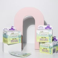 Jack n\' Jill Natural Baby Gum & Tooth Wipes Бебешки кърпички, които осигуряват безопасно и нежно почистване на устата на бебето, подходящи от раждането, 25 броя
