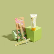 Jack n\' Jill Stage 2 Silicone Toothbrush 12-24m Силиконова бебешка четка за зъби със защитен щит от 12 до 24 месеца, 1 брой