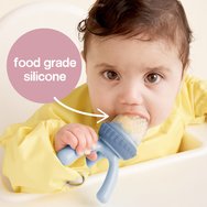 b.box Silicone Fresh Food Feeder 4m+, 1 бр - Lullaby Blue b.box Silicone Fresh Food Feeder 4m+, 1 бр - Lullaby Blue