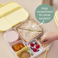 b.box Lunchbox Детска кутия за храна с отделения 1 брой - Lemon Twist b.box Lunchbox Детска кутия за храна с отделения 1 брой - Lemon Twist
