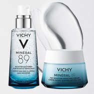 Vichy Promo Mineral 89 Booster 50ml & Подарък 72H Moisture Boosting Cream 15ml 