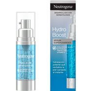 Neutrogena Promo Hydro Boost Supercharged Serum 30ml & Eye Cream 15ml & Подарък Sun of a Beach Limited Edition торбичка 1 бр