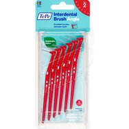 TePe Angle Interdental Brush Angle 6 Τεμάχια - Size 2 (0.5 mm)