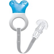 Mam Mini Cooler & Clip Mini 2m+, 1 брой, код 555 - син - Пръстен за зъби и поддържаща лента Mam Mini Cooler & Clip Mini 2m+, 1 брой, код 555 - син - Пръстен за зъби и поддържаща лента
