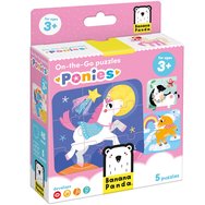 Banana Panda On The Go Puzzles 3 Years+, 5 бр - Ponies