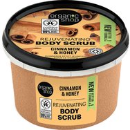 Organic Shop Rejuvenating Body Scrub with Cinnamon & Honey 250ml - Ексфолиант за тяло с канела и мед за почистване - Обновяване на кожата Organic Shop Rejuvenating Body Scrub with Cinnamon & Honey 250ml - Ексфолиант за тяло с канела и мед за почистване - Обновяване на кожата