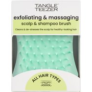 Tangle Teezer the Scalp Exfoliator & Massage for Wet & Dry Use 1 бр - Mint Green