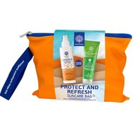 Garden Promo Sun Sunscreen Face - Body Spray Spf50, 150ml & Aloe Vera Gel Moisturising - Soothing 100ml & Подарък торбичка 1 бр