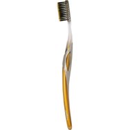 Colgate Slim Soft Advanced Gold Charcoal Toothbrush 1 брой - Сиво