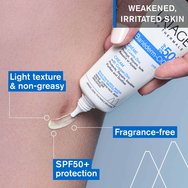 Uriage Bariederm Cica Cream with Copper - Zinc Spf50+, 40ml