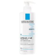 La Roche-Posay Microbiome Lipikar AP+M Anti-Irritation Light Cream 400ml - Хидратиращ емолиентен крем за суха атопична кожа с помпа