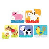 Banana Panda On The Go Puzzles 2 Years+, 5 бр - Animals