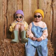 Kietla Kids Sunglasses Wazz 2-4 Years Код BU4SUNCREAMLEO, 1 бр - Cream Leo Kietla Kids Sunglasses Wazz 2-4 Years Код BU4SUNCREAMLEO, 1 бр - Cream Leo