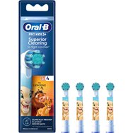 Oral-B Pro Kids The Lion King Extra Soft Electric Toothbrush Head 3 Years+, 4 бр