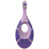 Jordan Step By Step Extra Soft 0-2 Years Toothbrush 1 бр - Люляк / Лилаво - Бебешка мека четка за зъби, подходяща от 0 до 2 години