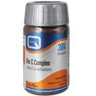 Quest Bio C Complex Vitamin C Bioflavonoids 500mg 30tabs - Хранителна добавка, която допринася за производството на енергия Quest Bio C Complex Vitamin C Bioflavonoids 500mg 30tabs - Хранителна добавка, която допринася за производството на енергия