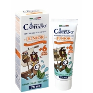 Pasta Del Capitano Junior Паста за зъби за деца от 6 години с лек ментов вкус 75ml Pasta Del Capitano Junior Паста за зъби за деца от 6 години с лек ментов вкус 75ml