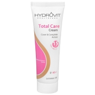 Hydrovit Total Care Cream Spf15 Дневен крем с цвят, покриващо действие и защита от слънцето 40ml Hydrovit Total Care Cream Spf15 Дневен крем с цвят, покриващо действие и защита от слънцето 40ml