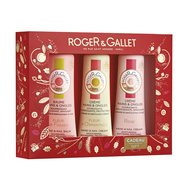 Roger & Gallet Christmas Gift Set Fleur de Figuier, Fleur D\'Osmanthus & Rose Hand & Nail Cream 3x30ml