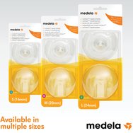 Medela Contact Nipple Shields 2 бр - Medium 20mm