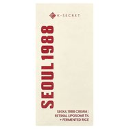 K-Secret Seoul 1988 Retinal Liposome 1% & Fermented Rice Face Cream Антиейдж крем за лице, който намалява появата на фини линии и бръчки и подобрява еластичността и стегнатостта на кожата, с ретинал и филтрат от ферментирал ориз 50ml K-Secret Seoul 1988 Retinal Liposome 1% & Fermented Rice Face Cream Антиейдж крем за лице, който намалява появата на фини линии и бръчки и подобрява еластичността и стегнатостта на кожата, с ретинал и филтрат от ферментирал ориз 50ml