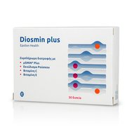 Diosmin Plus Хранителна добавка за хронични венозни заболявания и хемороиди 30 таблетки Diosmin Plus Хранителна добавка за хронични венозни заболявания и хемороиди 30 таблетки