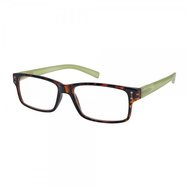 Eyelead Унисекс очила за четене Цвят Зелен тартар, с костна рамка E188