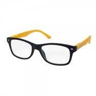 Eyelead Унисекс очила за четене Цвят черен - жълт, с костна рамка E189 Eyelead Унисекс очила за четене Цвят черен - жълт, с костна рамка E189