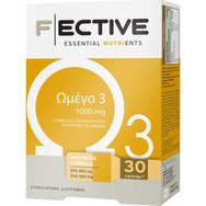 Fective Омега 3 1000mg (EPA+DHA) Хранителна добавка, която допринася за нормалната функция на сърцето 30 Lipid Caps Fective Омега 3 1000mg (EPA+DHA) Хранителна добавка, която допринася за нормалната функция на сърцето 30 Lipid Caps