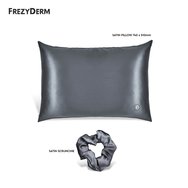 Frezyderm Подарък Прекрасен сатенен спален комплект с калъфка за възглавници и гума за коса