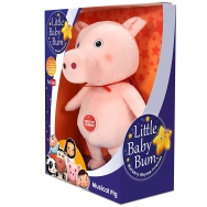 Little Baby Bum Musical Pig Singing Прасчо, Музикална плюшена играчка с 4 учебни песни